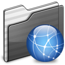 Sites Folder black icon